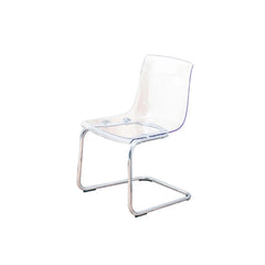 Homelements Creative/Acrylic Dining Chair/Designer Transparent Makeup Chair/Internet Celebrity Dressing Stool/Minimalist Crystal Home Dining Table Chair