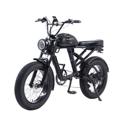 Sport Studio US Retro Off-Road Snow Assisted Bicycle 20 Inch Electric Bicycle  Powerful Motor E Mountain Bike Battery Cycle Electric Bicycle  Fast E Bike -S2 RX-48V-750W/1500W-48V-18AH/23AH-lithium Battery