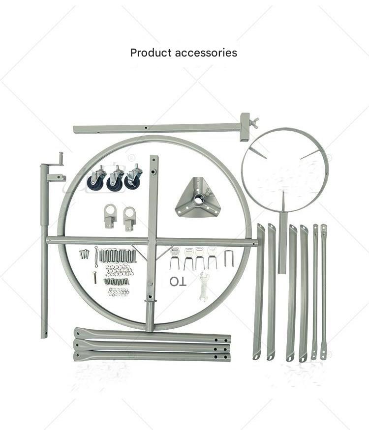 1.35M Square Solar Cooker Portable Solar Cooker Outdoor Picnic Barbecue Stove