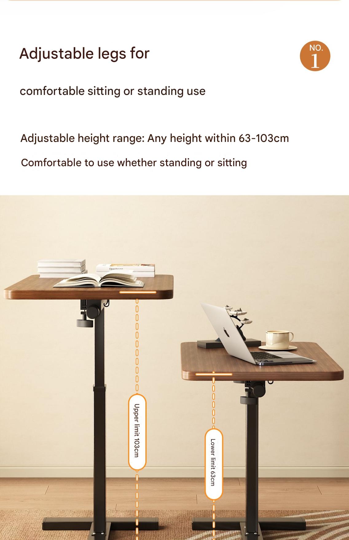 Bedside Table Removable Lifting Computer Table Living Room Sofa Side Folding Table Desk Home Bedroom Bedside Study Table Writing Table Removable Table Girls Small Simple Rental Table