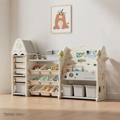 Homelements Toy Multifunctional Storage Cabinet Multi-layer Storage Rack