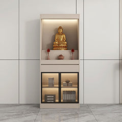 Modern Chinese Altar Cabinet | Luxury Buddha Shrine for Home