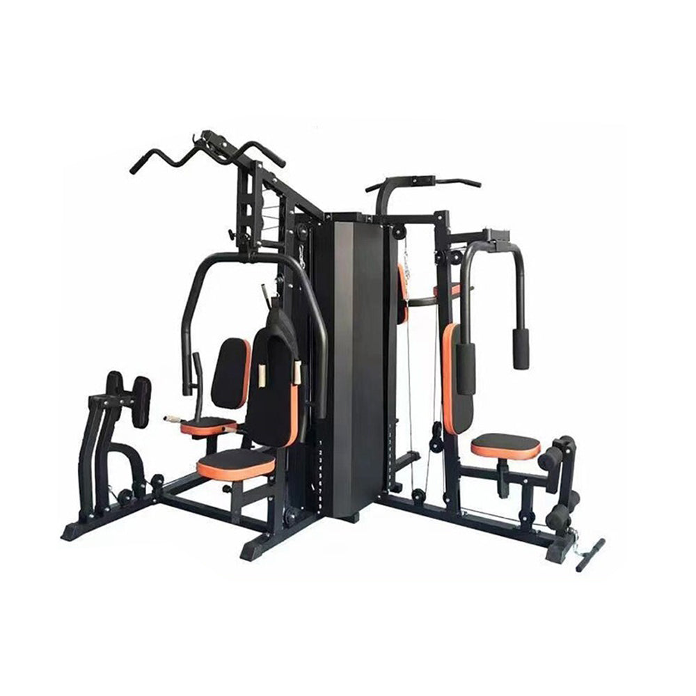 Sports studio five-person comprehensive trainer multi-function fitness equipment multi-station home gym fitness equipment