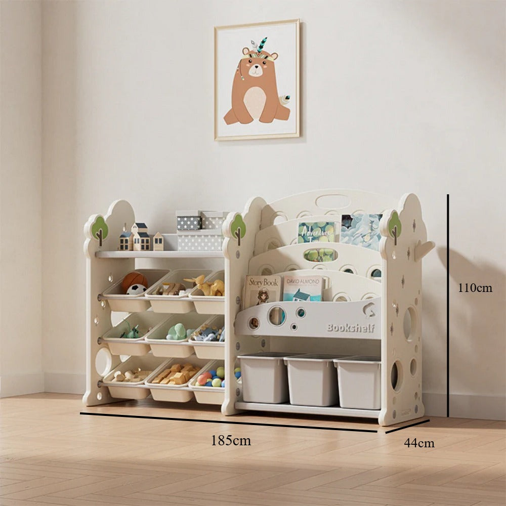Homelements Toy Multifunctional Storage Cabinet Multi-layer Storage Rack