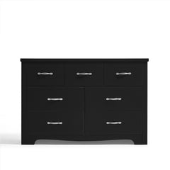 Linsay Chest of 7-drawer Cabinet Black