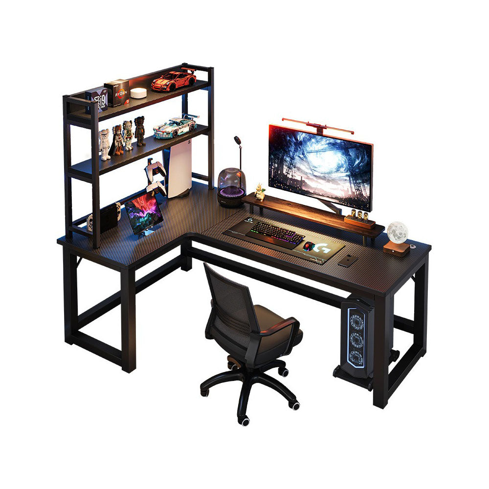 Homelements 120CM L-shaped Corner Gaming Table