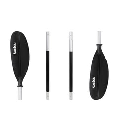 Sports studio  Adjustable Stand Up Aluminum Nylon Surf Paddle Kayak Paddle