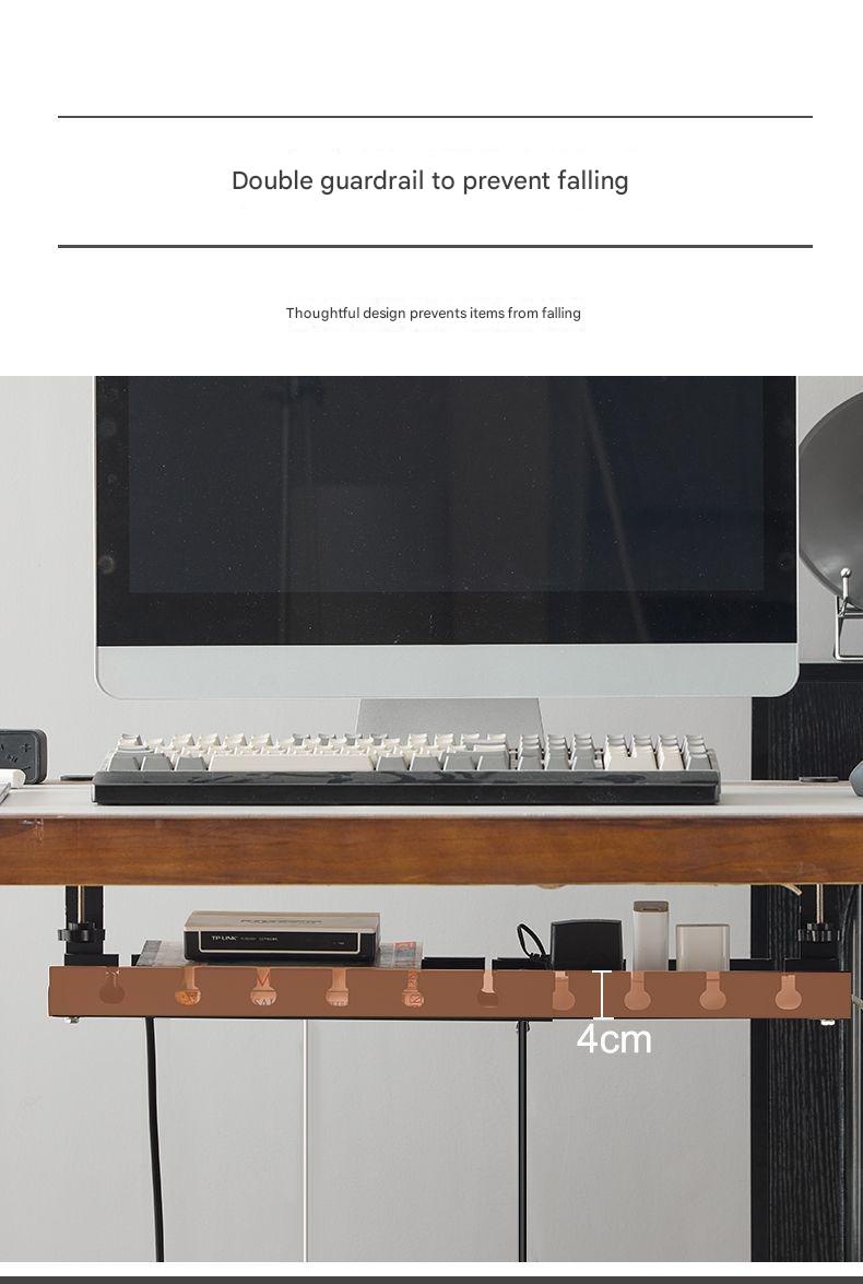 No Punching Under The Table, Cable Manager, Desktop Wiring Artifact, Power Cord Rack Slot, Line Finishing Box, Wire Socket Storage