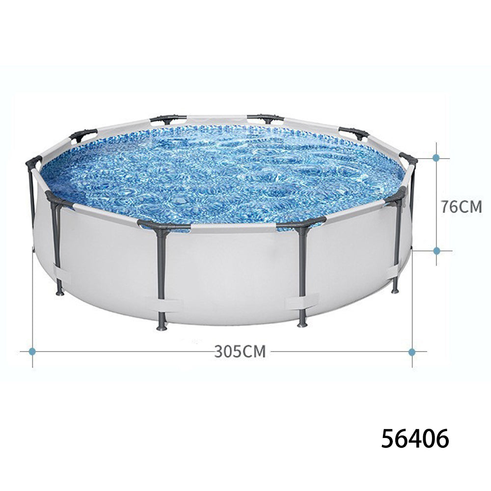 Sports studio  Thickened clip mesh round outdoor large stand family swimming pool