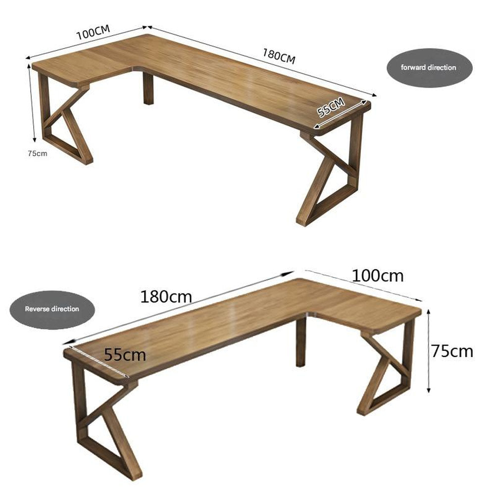 All Solid Wood Computer Desktop Table Corner Desk Writing Desk Bedroom Workbench Study Table
