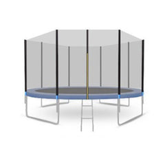 Sport Studio 14 Inch Trampoline Home Children Indoor Commercial Trampoline with Net Outdoor Adult Children Jumping Bed  High Quality Outdoor Children Trampoline with Protective Net Children Outdoor Playing Trampoline