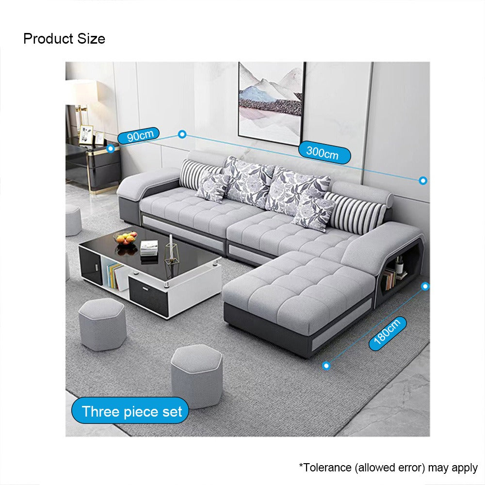 Homelements Modular Sofa 3-piece Set 