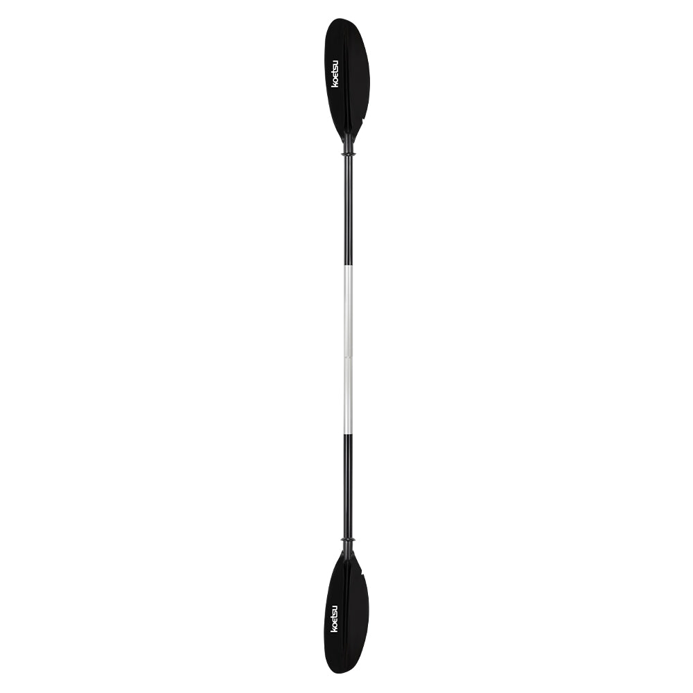 Sports studio Kayak paddle with high-strength aluminum alloy shaft and blade, material is aluminum alloy + nylon