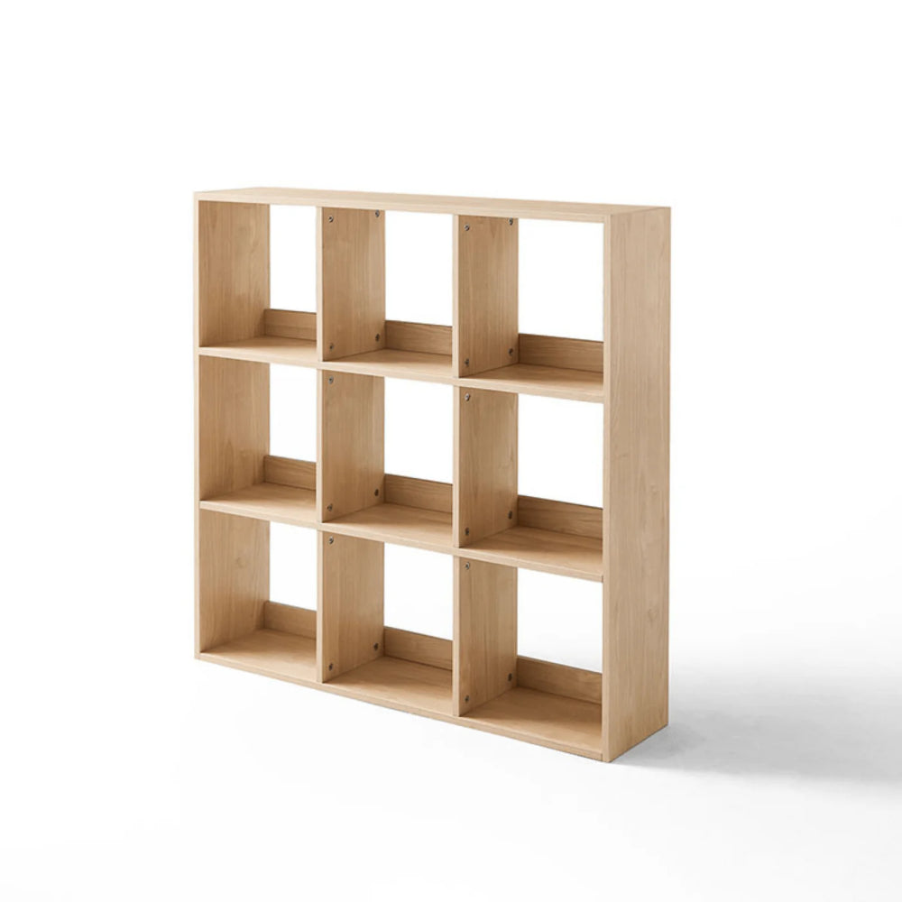 Linsay Geo 9 Cube Bookshelf , Natural