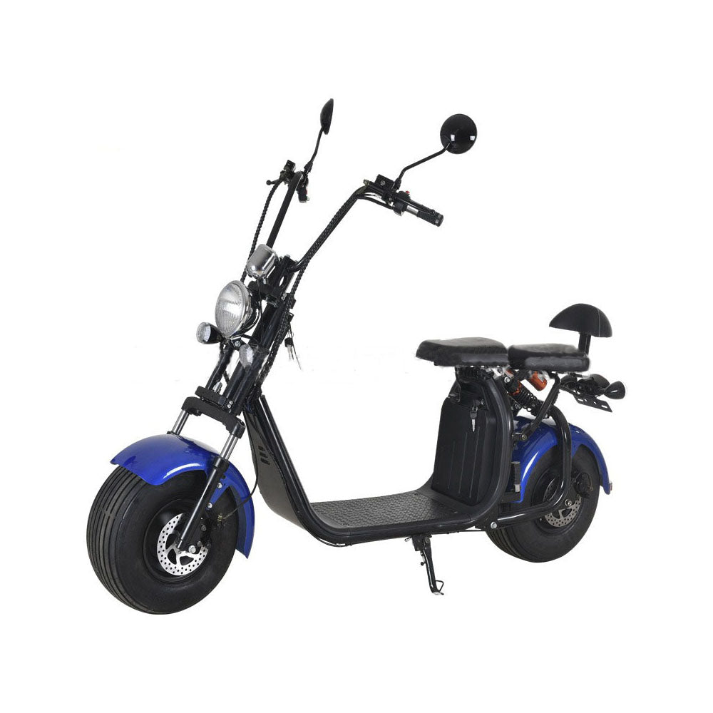 Sports Studio Harley Electric Two Wheel Scooter 1000W 60V 12A Lithium Battery CO7A