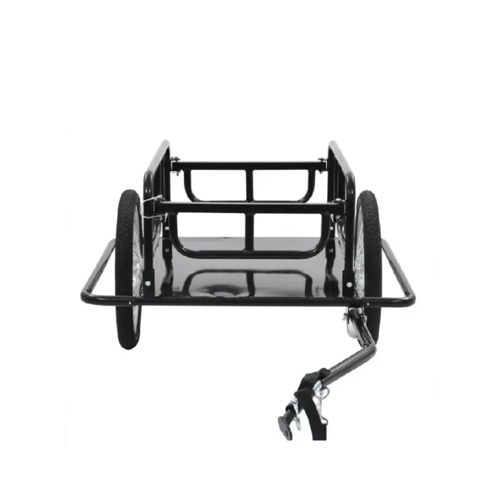 Sports studio Foldable Bike Cargo Towing Cart, 50kg Max Load