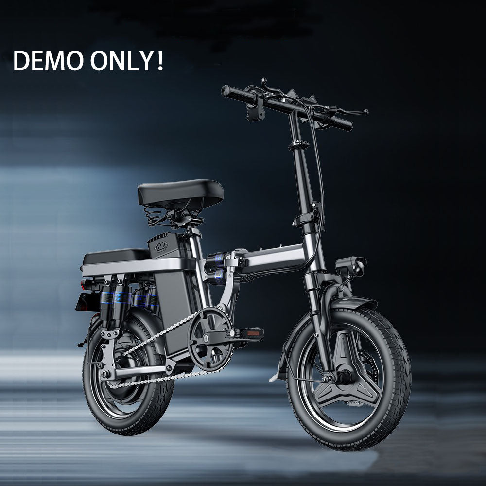 Sports Studio City Aluminum Alloy Electric Folding Bicycle Bike 48V 400W Electric Bicycle 14 Inch Scooter Portable City Electric Bike 25 Km/H F12