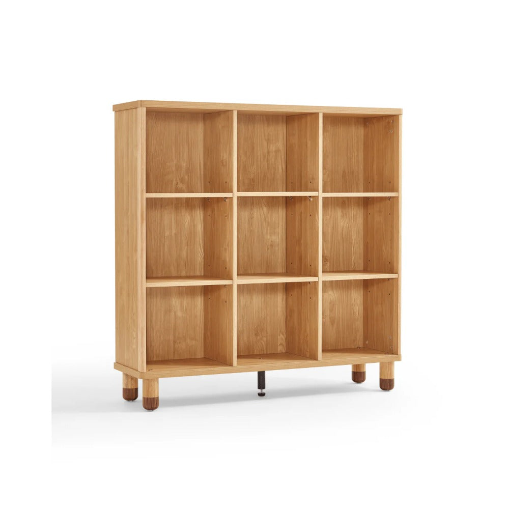 Linsay Horizon Kids 9 Cube Bookshelf, Natural