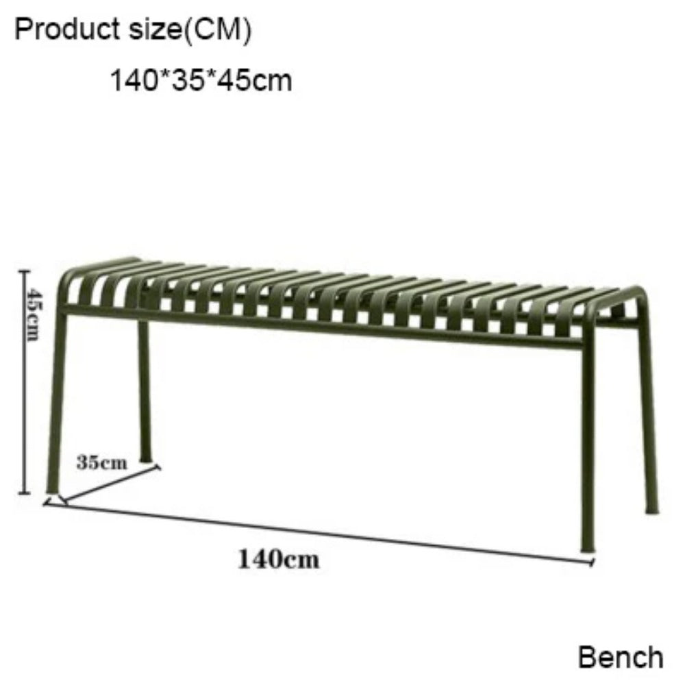 Homelements  Outdoor eisure simple wrought Iron Table and Chair Combination/Internet Celebrity restaurant B&B home balcony Table and Chair/courtyard Outdoor Dining Table