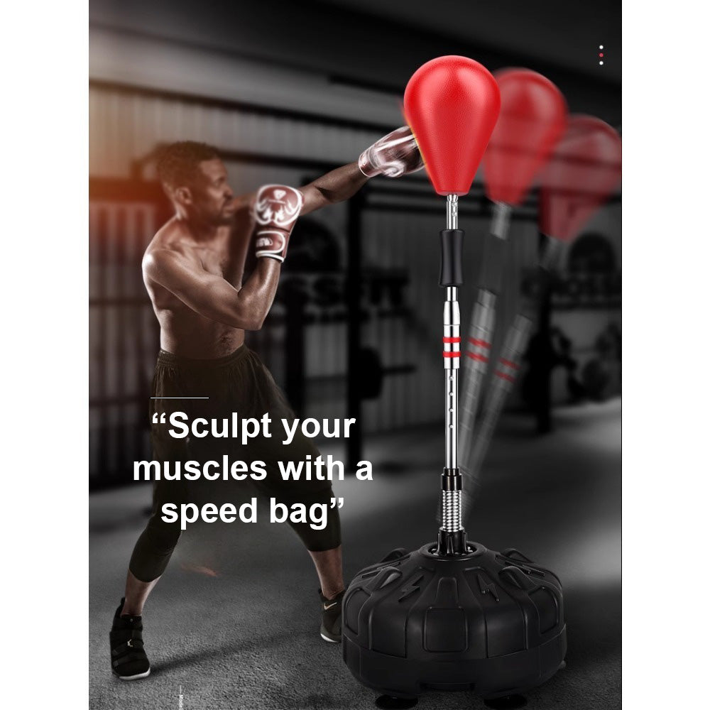 Sports Studio Boxing Reaction Vertical Sandbag Speed Ball 160CM