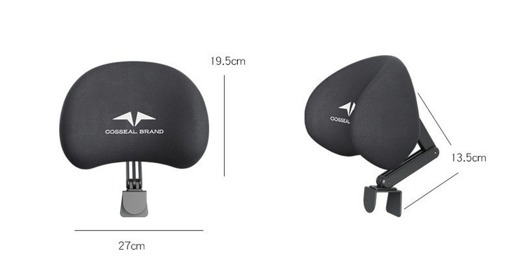 Chair Headrest Office Computer Chair Headrest Adjustable Seat Back Raised Head Support Sleeping Pillow No Punching Waist Pillow