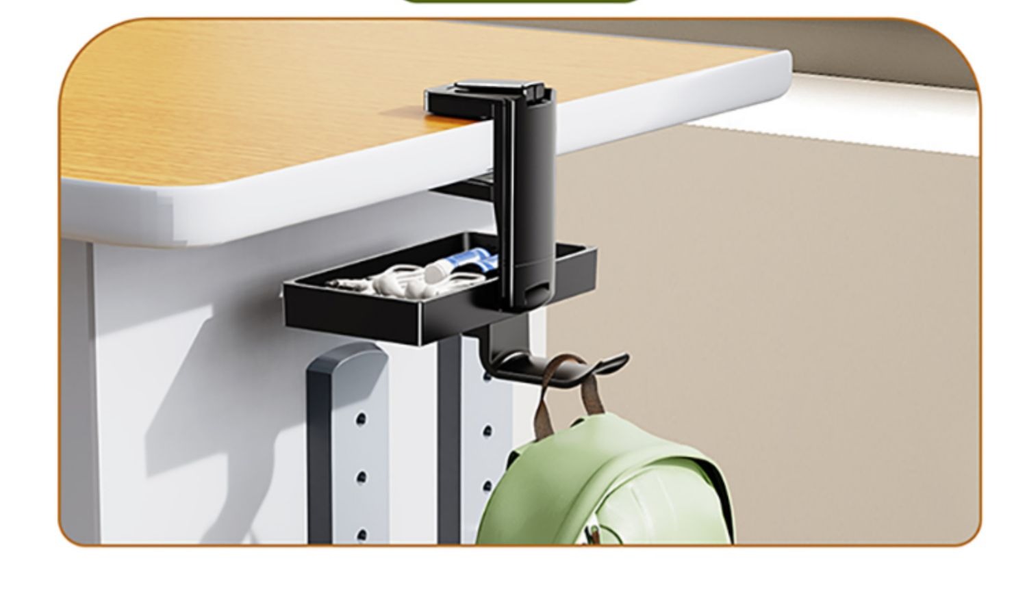 Multifunctional Table, Water Cup Rack, Office Station, Desktop Cup Holder, Computer Desk, Cup Storage Clip