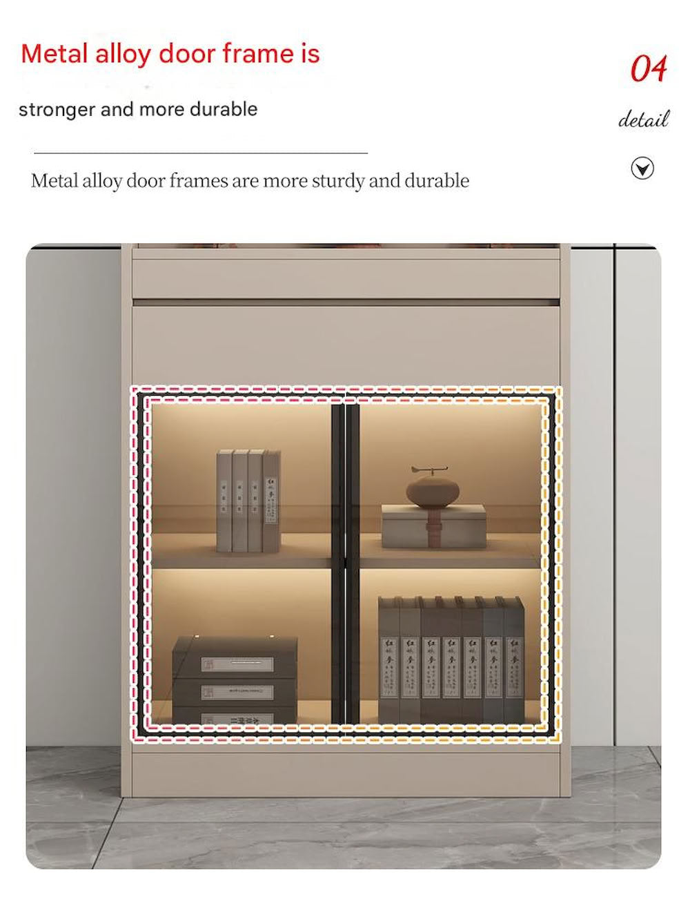 Modern Chinese Altar Cabinet | Luxury Buddha Shrine for Home