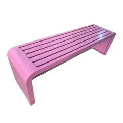 Homelements  Square Park Chair Multi-color  Iron Art Outdoor Park Chair  Metal Overall Leisure Seat Outdoor Bench Long Bench