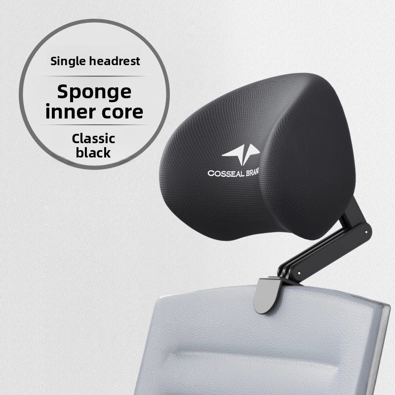 Chair Headrest Office Computer Chair Headrest Adjustable Seat Back Raised Head Support Sleeping Pillow No Punching Waist Pillow