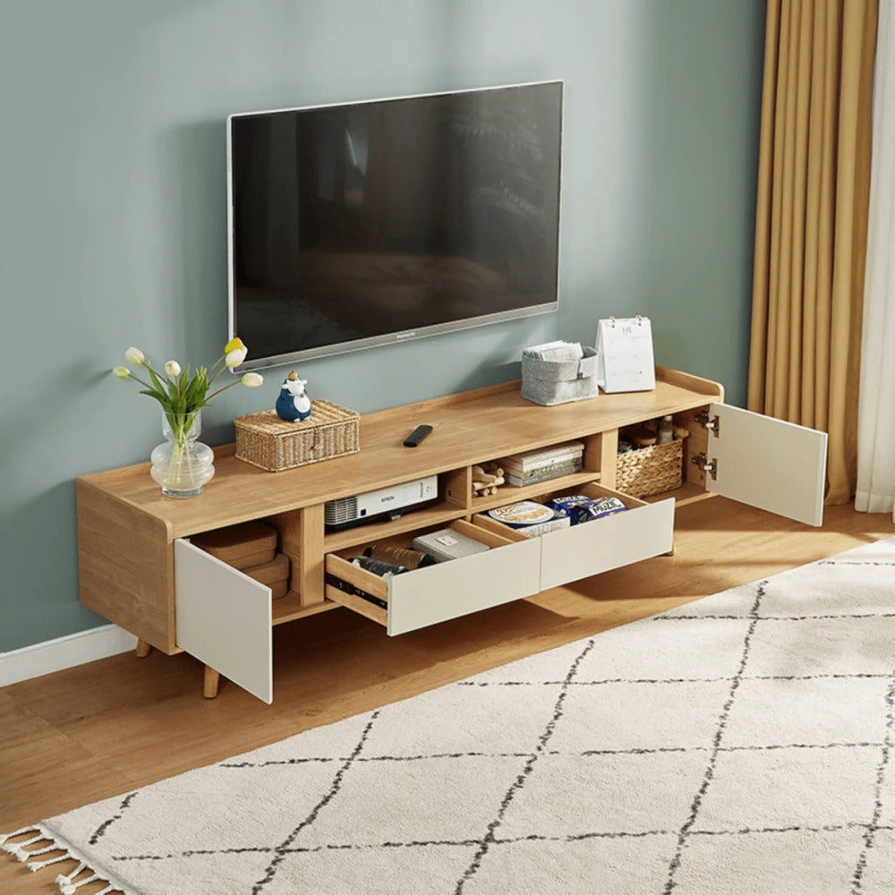 Linsay Karo Entertainment Unit, Natural & White