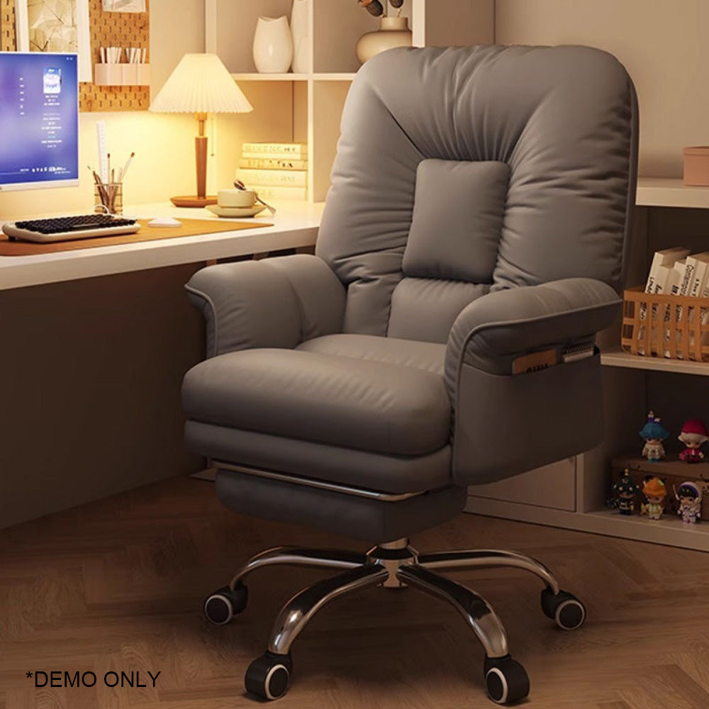 homelements ergonomic office chair grey demo 1