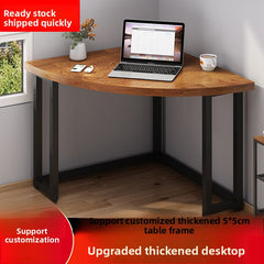 Computer desk corner desk desk triangle table corner desk simple household small apartment corner table design