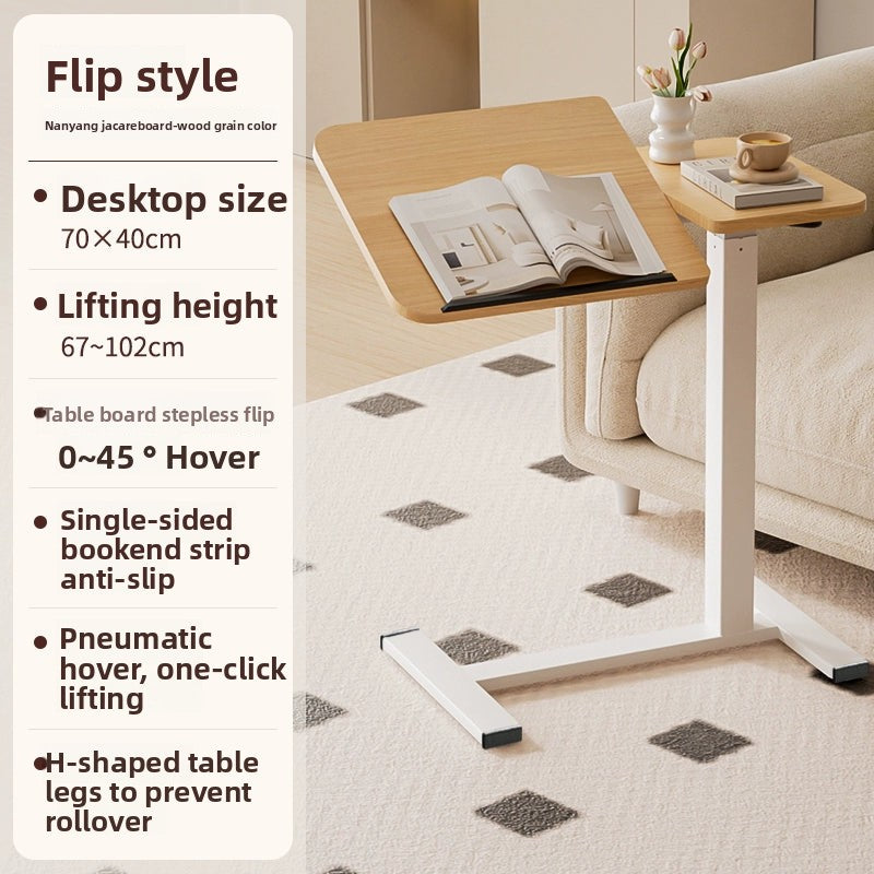 Bedside table removable lifting computer table living room sofa side desk home bedroom any table study table