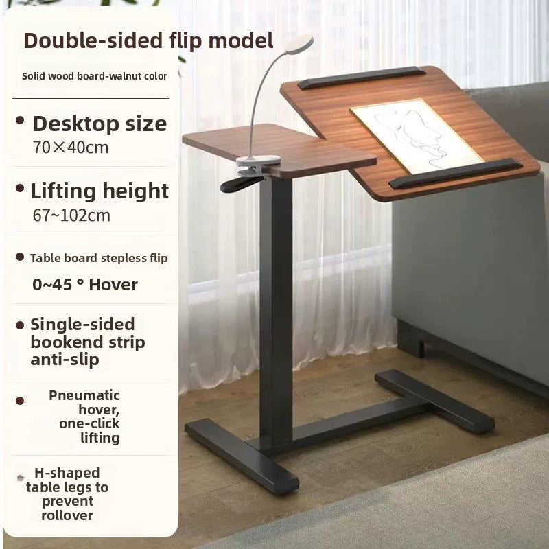 Bedside table removable lifting computer table living room sofa side desk home bedroom any table study table
