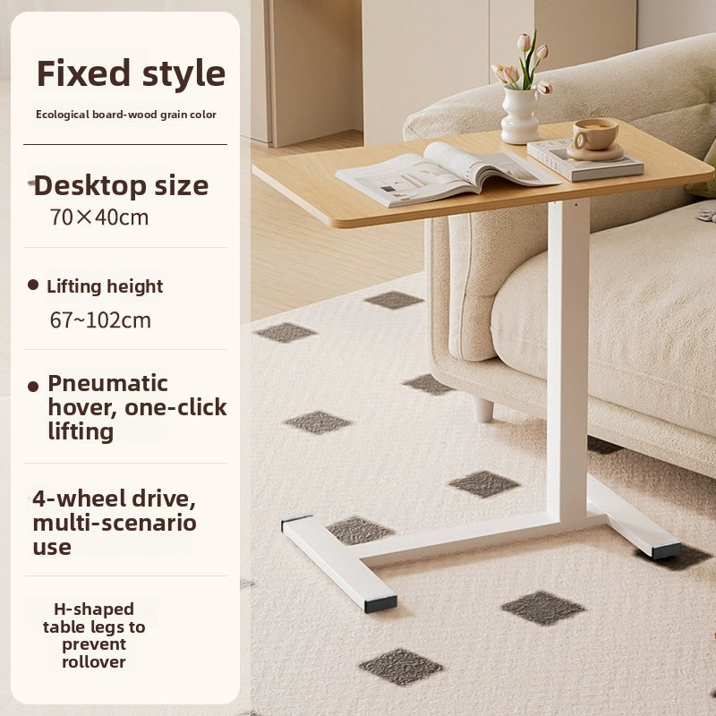 Bedside table removable lifting computer table living room sofa side desk home bedroom any table study table