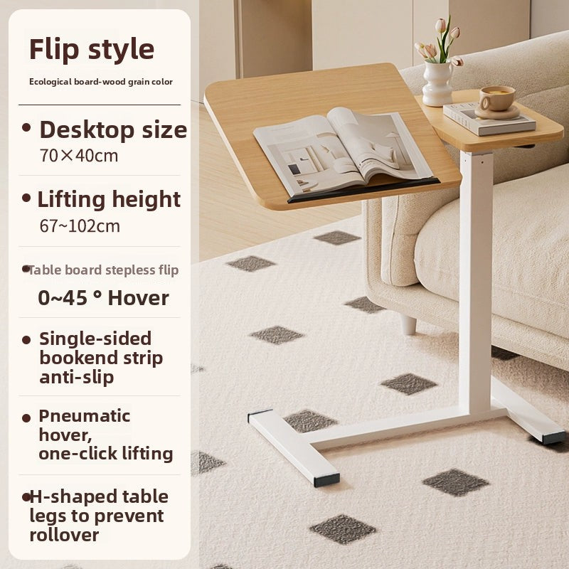 Bedside table removable lifting computer table living room sofa side desk home bedroom any table study table