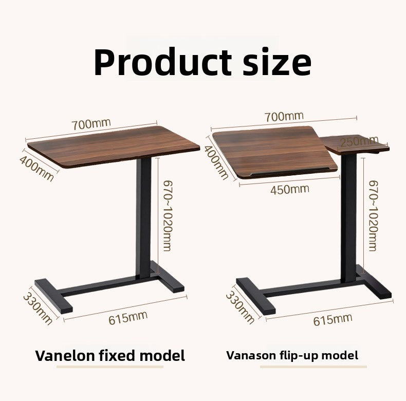 Bedside table removable lifting computer table living room sofa side desk home bedroom any table study table
