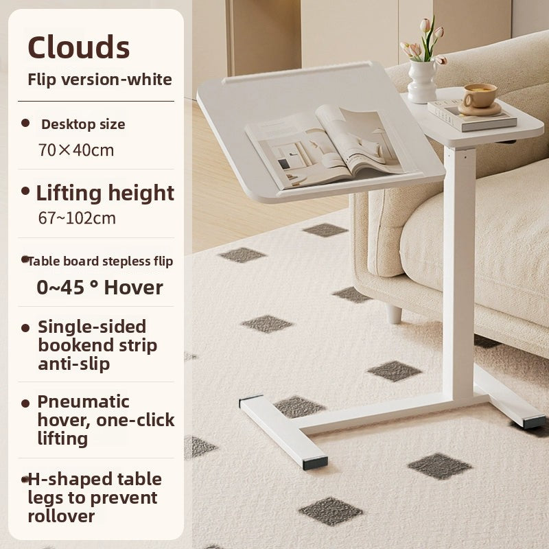 Bedside table removable lifting computer table living room sofa side desk home bedroom any table study table