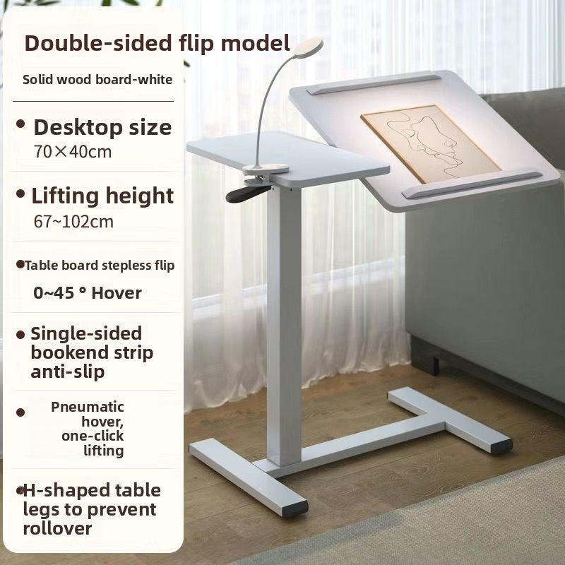 Bedside table removable lifting computer table living room sofa side desk home bedroom any table study table