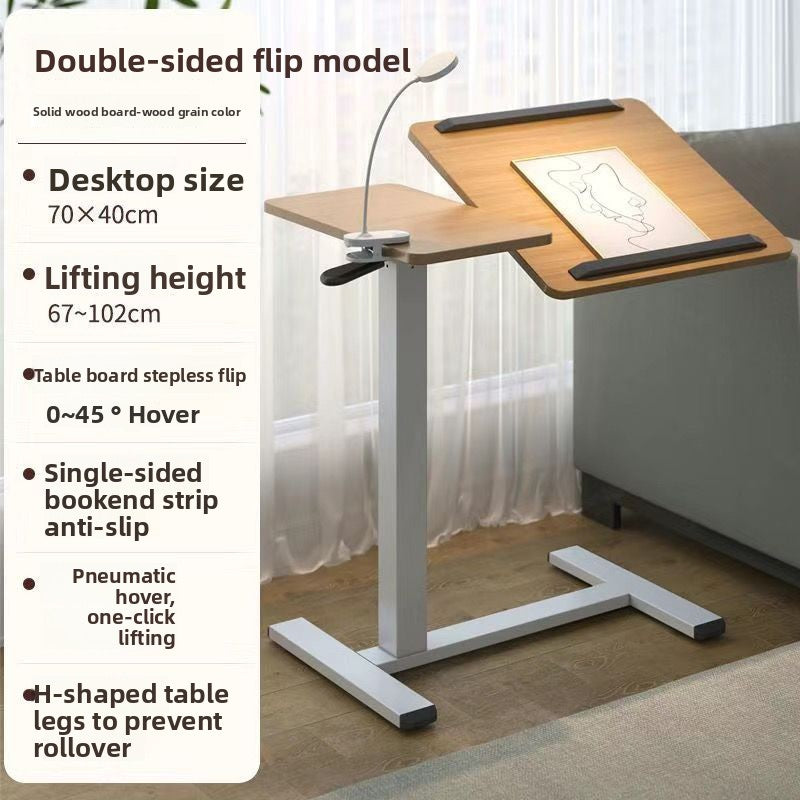 Bedside table removable lifting computer table living room sofa side desk home bedroom any table study table