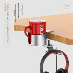 The Cup Holder By The Table, The Earphone Holder, The Rotatable Earphone Holder, The Waterproof Cup Without Punching Holes, Knocks Down