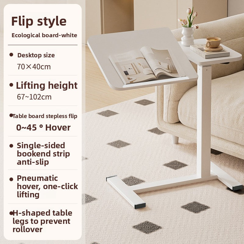 Bedside table removable lifting computer table living room sofa side desk home bedroom any table study table
