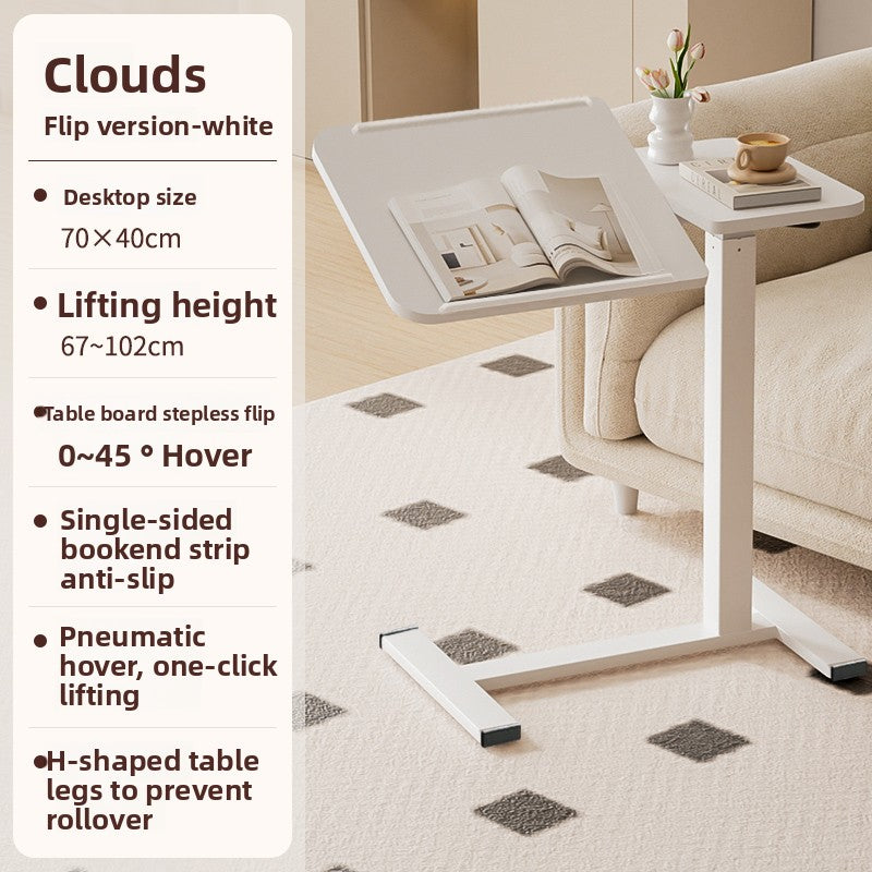 Bedside table removable lifting computer table living room sofa side desk home bedroom any table study table