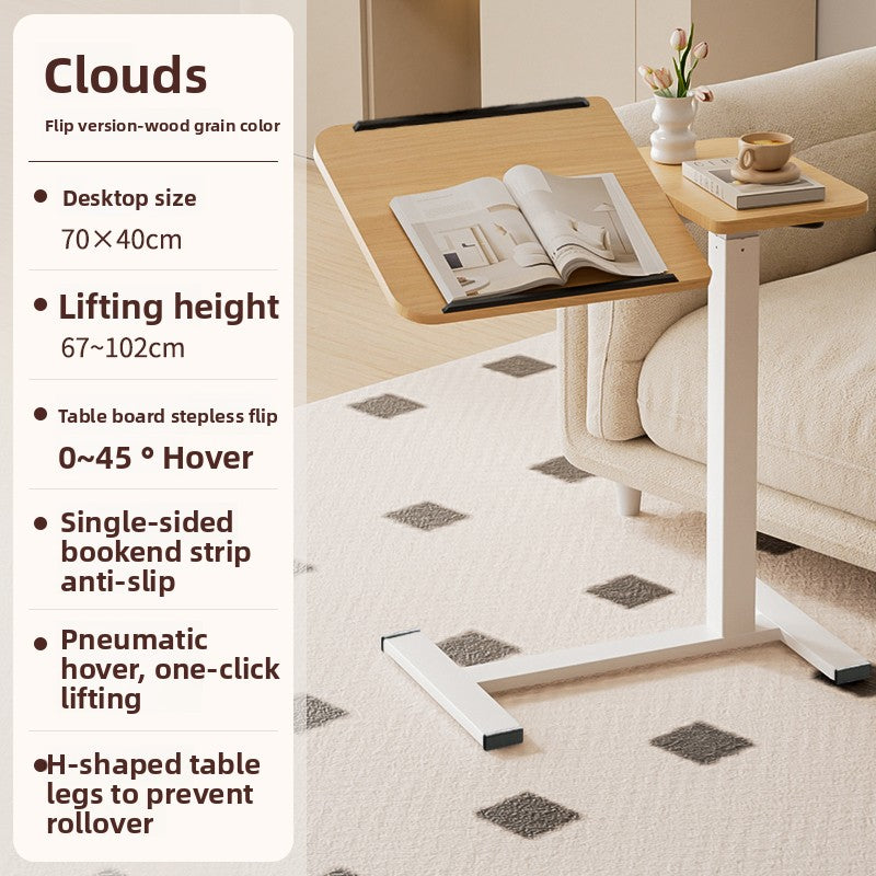 Bedside table removable lifting computer table living room sofa side desk home bedroom any table study table