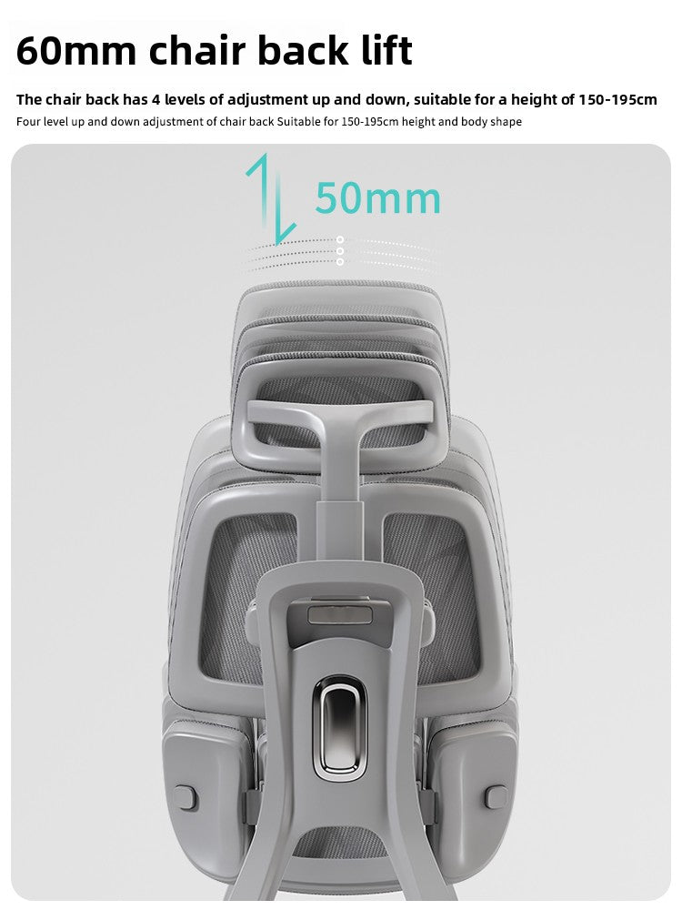 Saigu Ergonomic Chair Computer Chair Waist Back Office Seat Home Sitting Comfortable Gaming Chair Rotary Chair