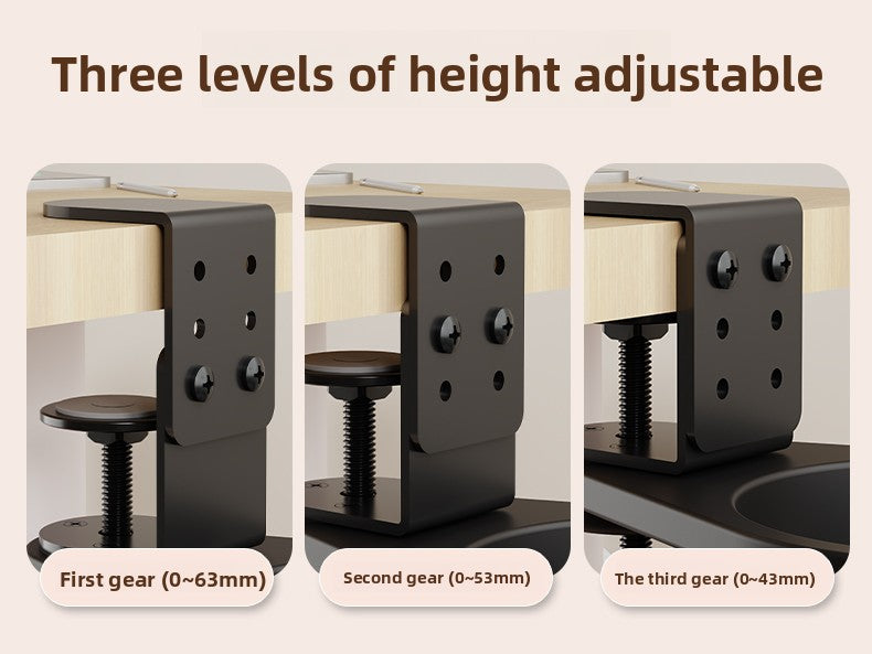 Office Desktop Fixed Water Cup Holder, Table Side Storage, Water Cup Clip Bracket, Water Cup Bracket, Computer Desk Rack