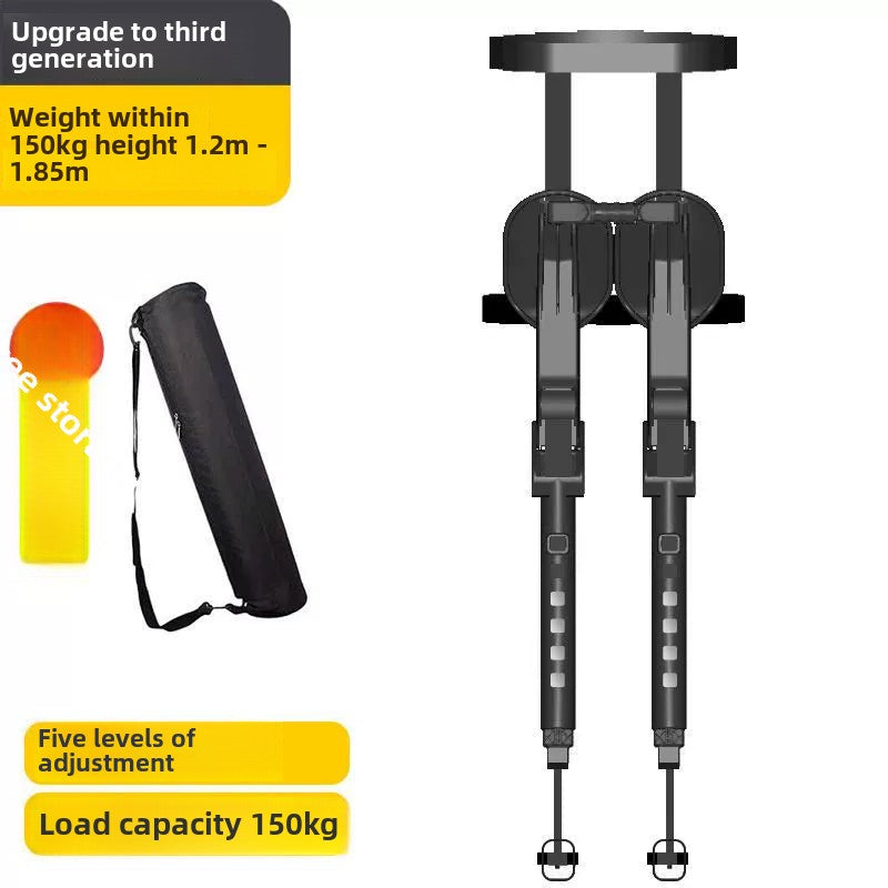 Exoskeleton Wear Seat Wear Sports Chair Fishing Folding Stool Outdoor Portable Travel Multifunctional Seat Stool