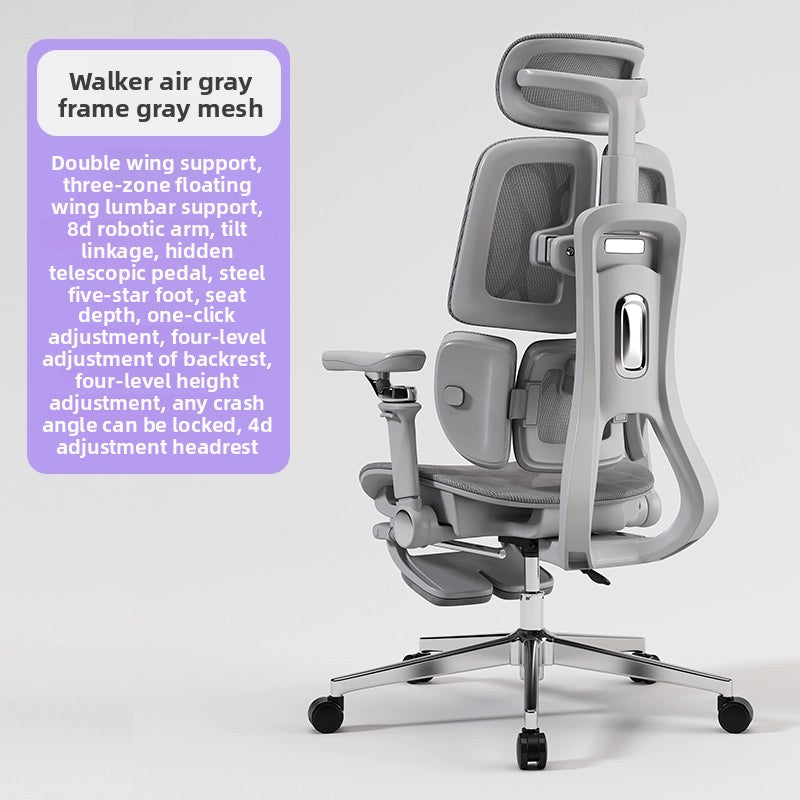 Saigu Ergonomic Chair Computer Chair Waist Back Office Seat Home Sitting Comfortable Gaming Chair Rotary Chair