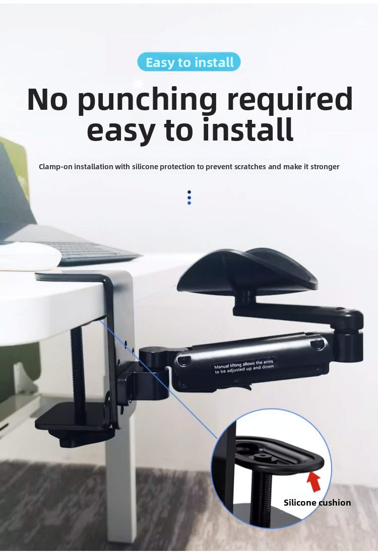 Computer Hand Bracket Office Desktop Mouse Pad Keyboard Hand Bracket Wrist Bracket Elbow Bracket Arm Bracket Support Rack