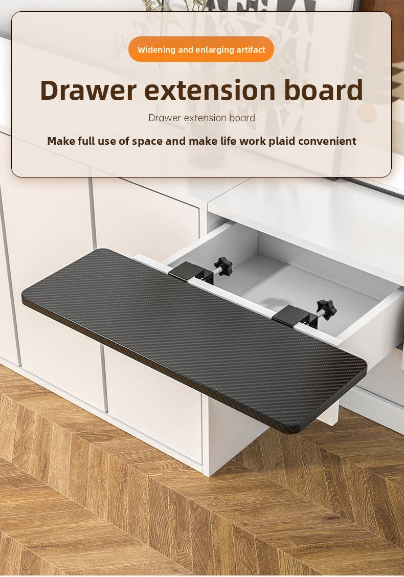 Desktop Extension Board No Punching, Table Lengthened and Widened Extension Board with Drawers Available, Desk Extended Wrench Bracket